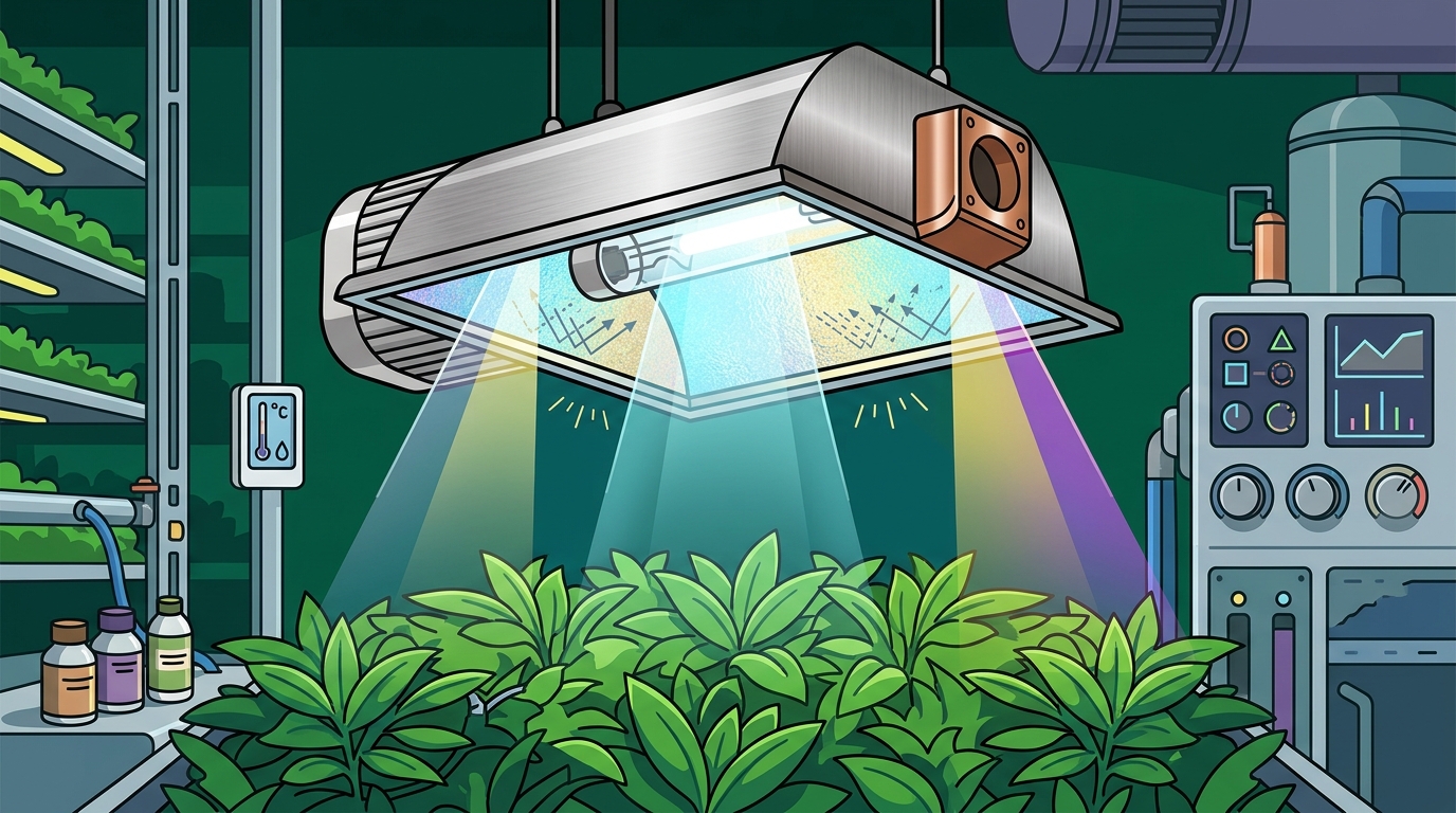 Nano Liquid Photonic Coating: Options for Indoor Grow Lights
