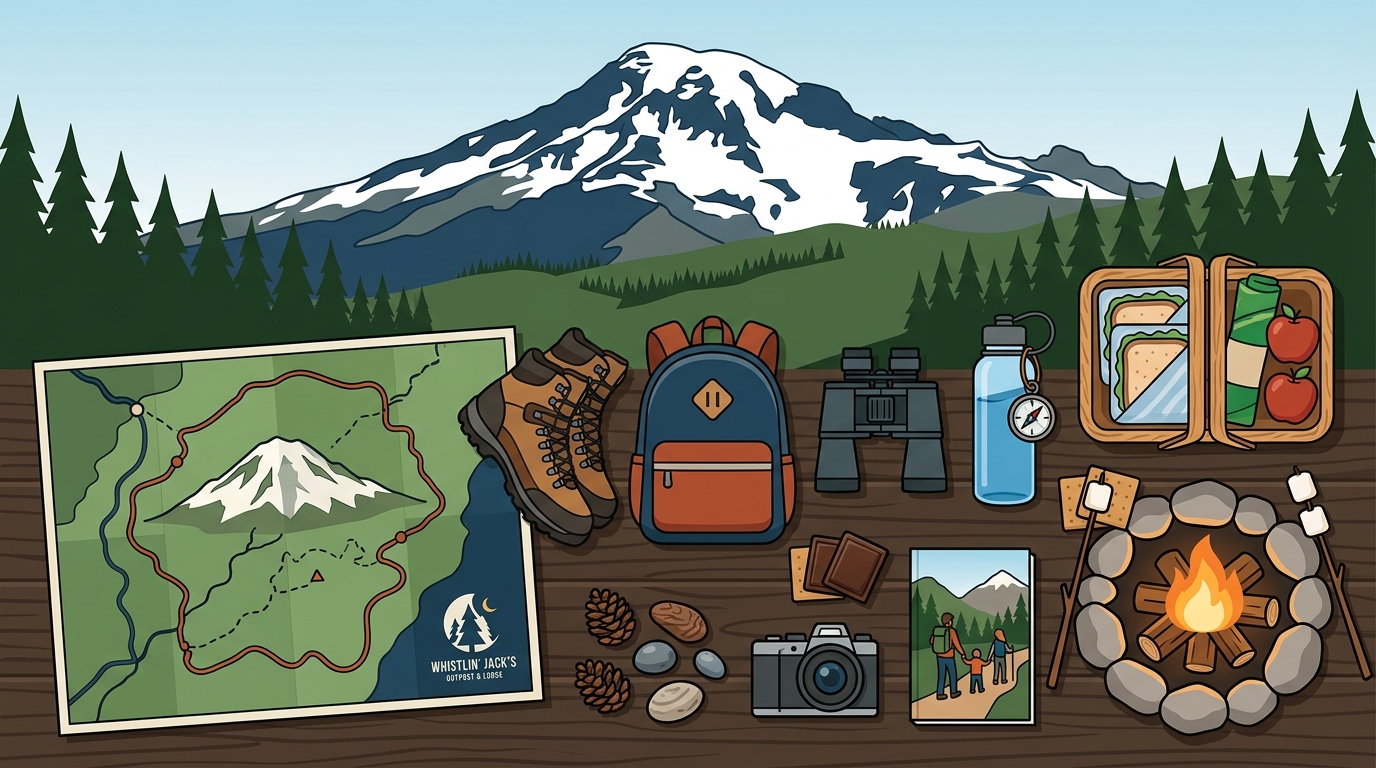 Best Family Outdoor Activities Near Mount Rainier | Whistlin' J