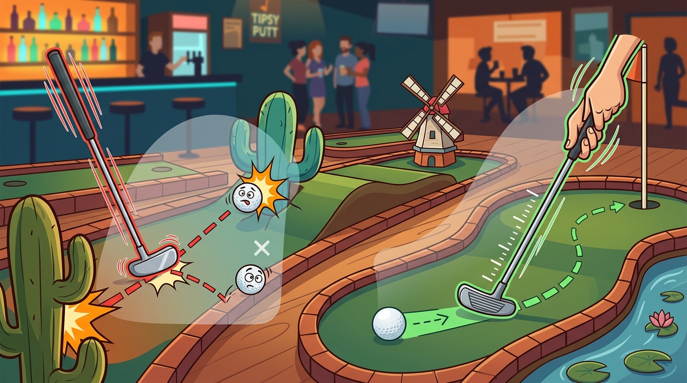 Common Mini Golf Mistakes at Tipsy Putt and How to Fix Them