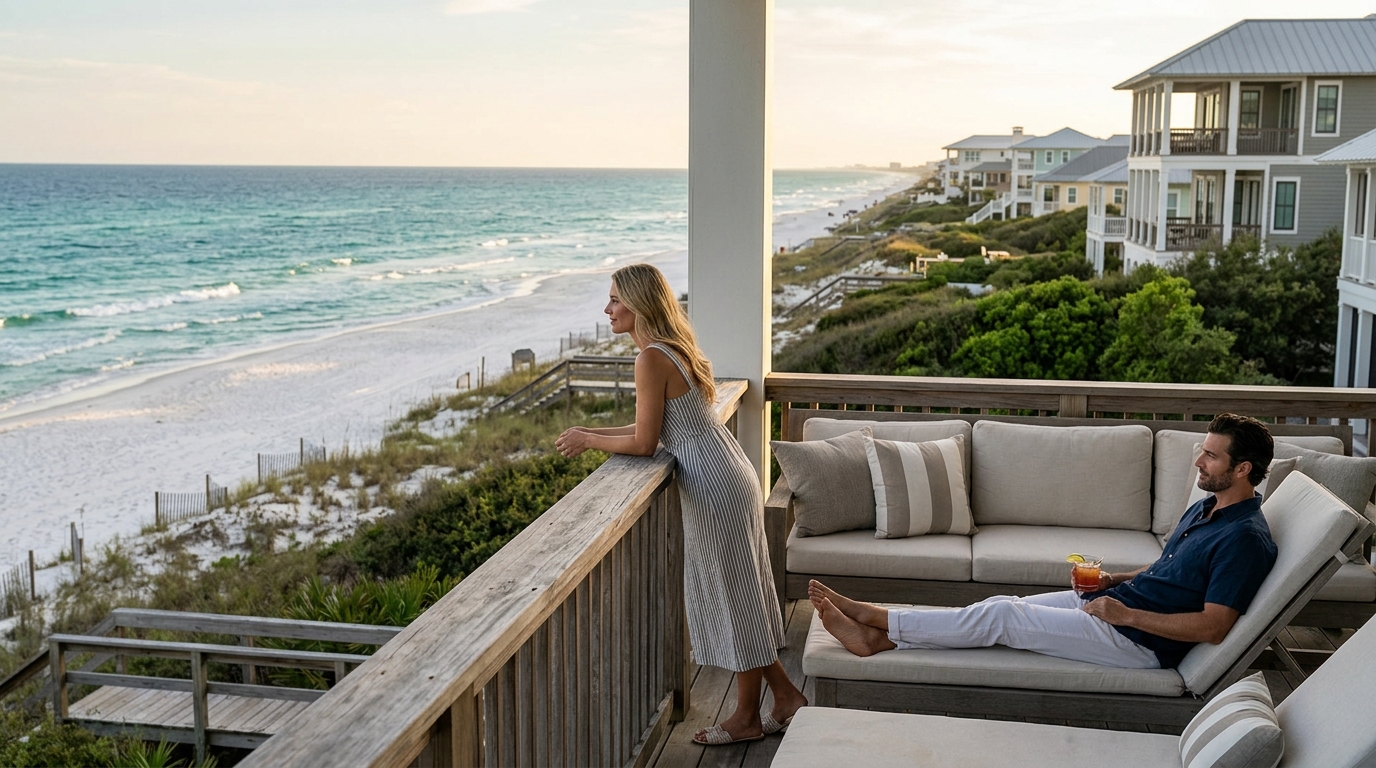 Beachfront vs Gulf View: Choosing the Right 30A Rental