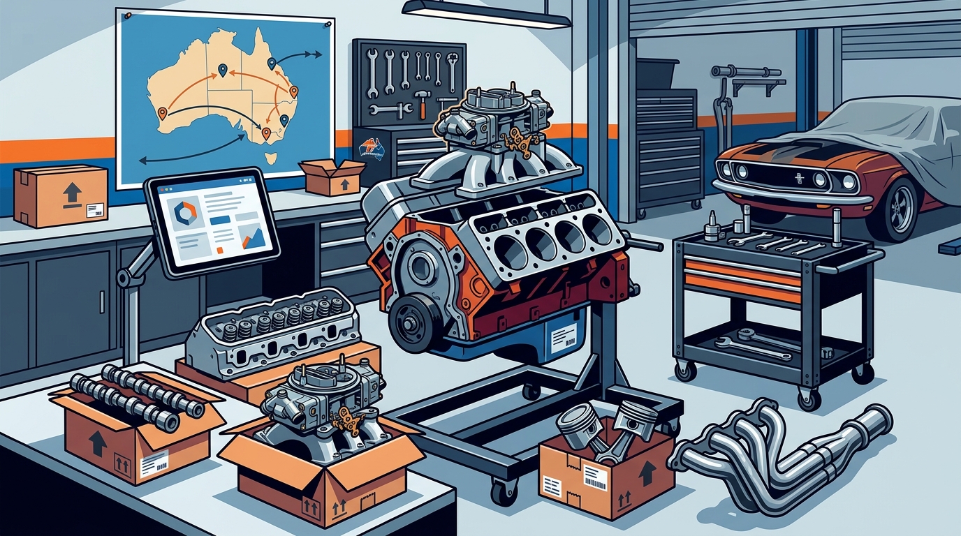 Sourcing Ford V8 Performance Parts in Australia: The Ultimate 20