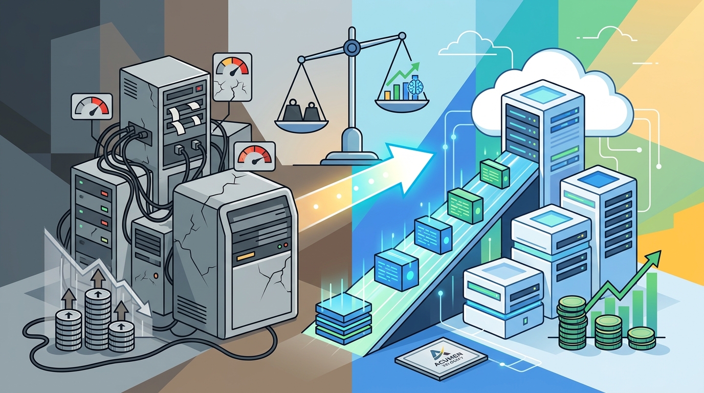 Cost-Benefit Analysis: Legacy Database Migration to Google Cloud