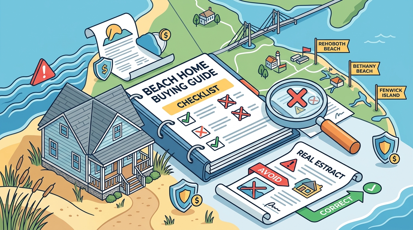 Common Mistakes Delaware Beach Home Buyers Make and How to Avoid
