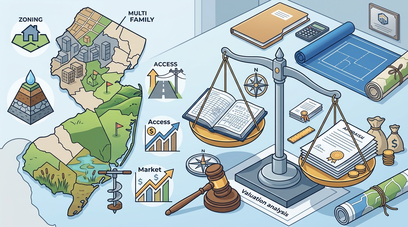 Land Appraisal Pricing for NJ Developers & Estate Attorneys