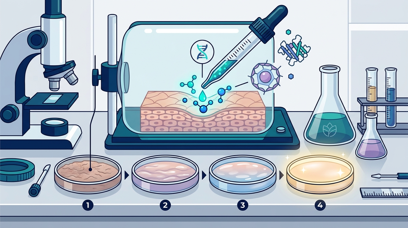 Visible Skin Transformation: Biomimic Science & Results