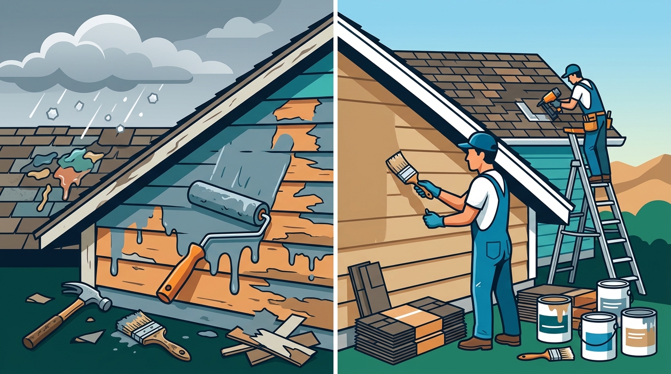 Common Mistakes When Hiring a Roof Repair and Painting in Denver