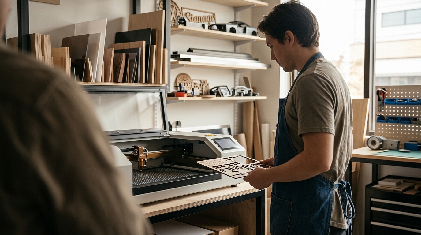 Small Laser Cutter Pricing and ROI for Space-Constrained Shops