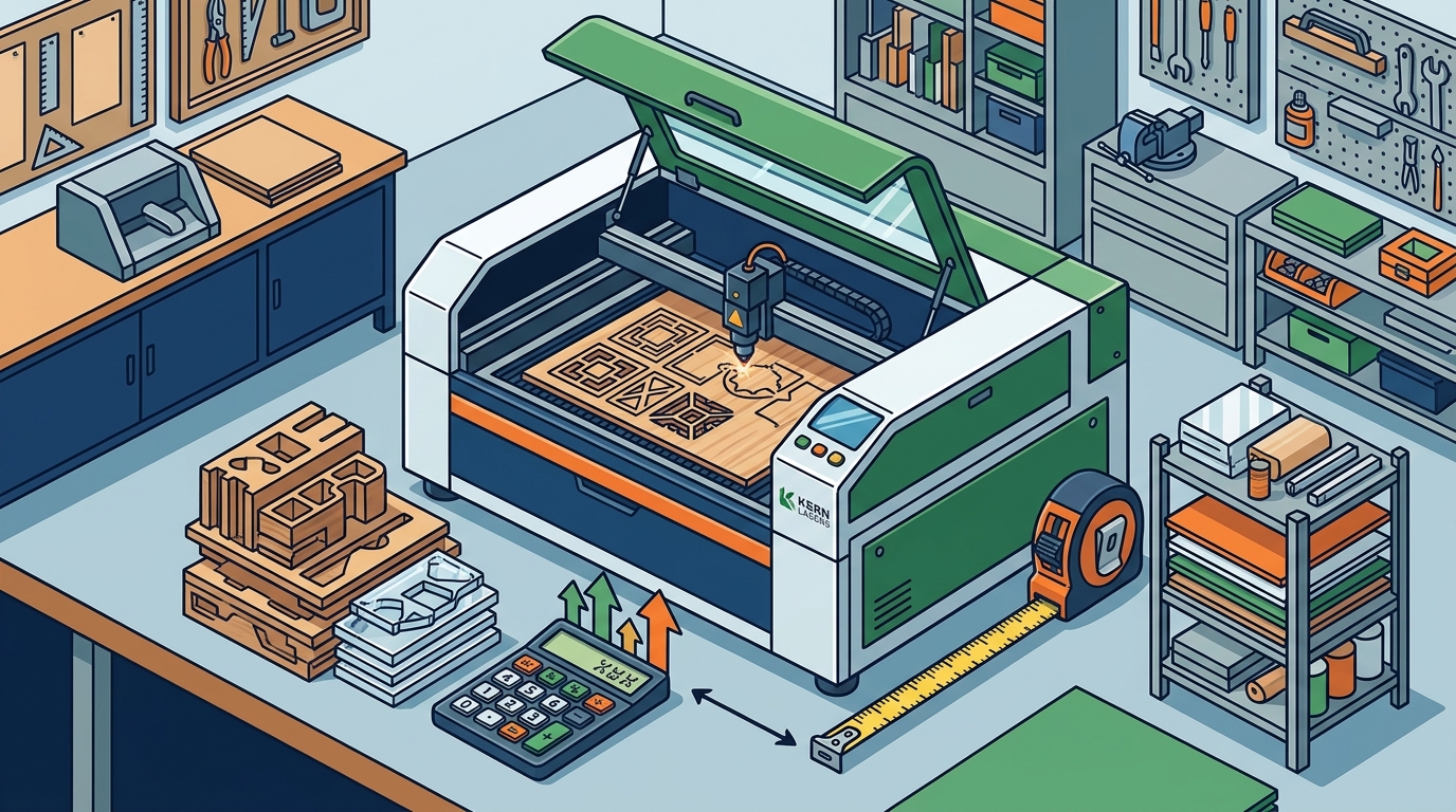 Small Laser Cutter Pricing and ROI for Space-Constrained Shops