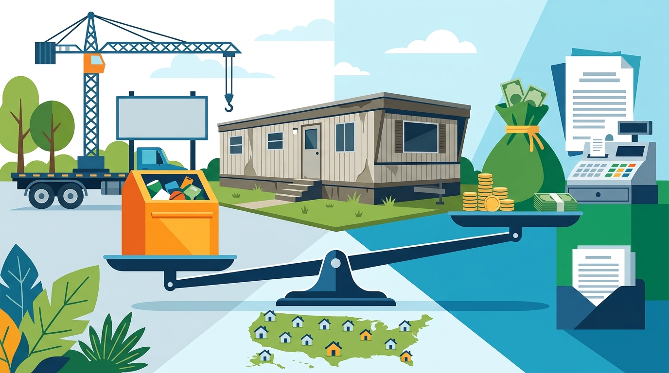 Donate vs. Sell Your Mobile Home: Which Option Saves More?