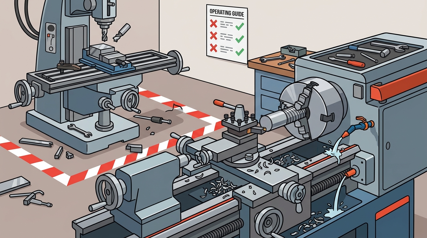 Common Machine Tool Errors in Australian TAFE Labs
