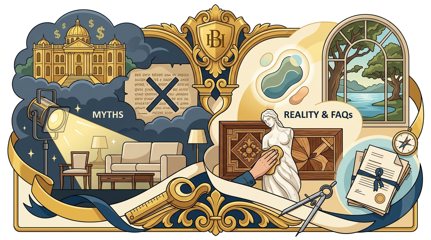 Common Myths and FAQs About Ultra-Luxury Interior Design Firms
