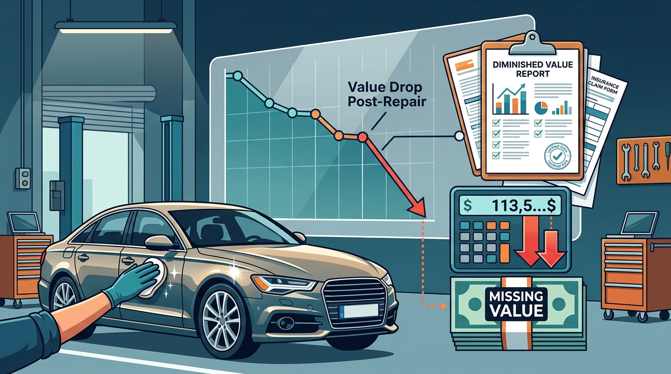 Real-World Diminished Value: Recovering Post-Repair Loss