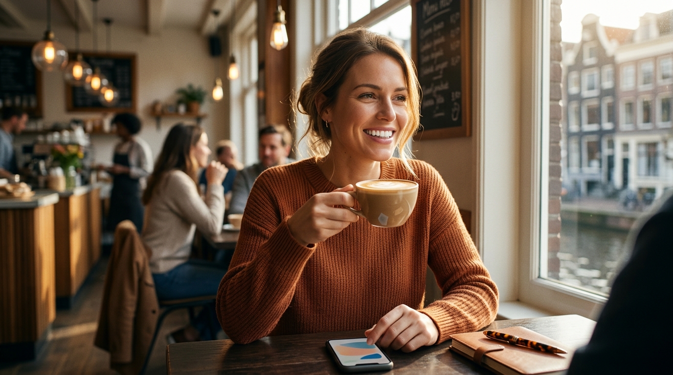 Dutch Coffee Drinkers: How Whitestrips Restore Your Smile