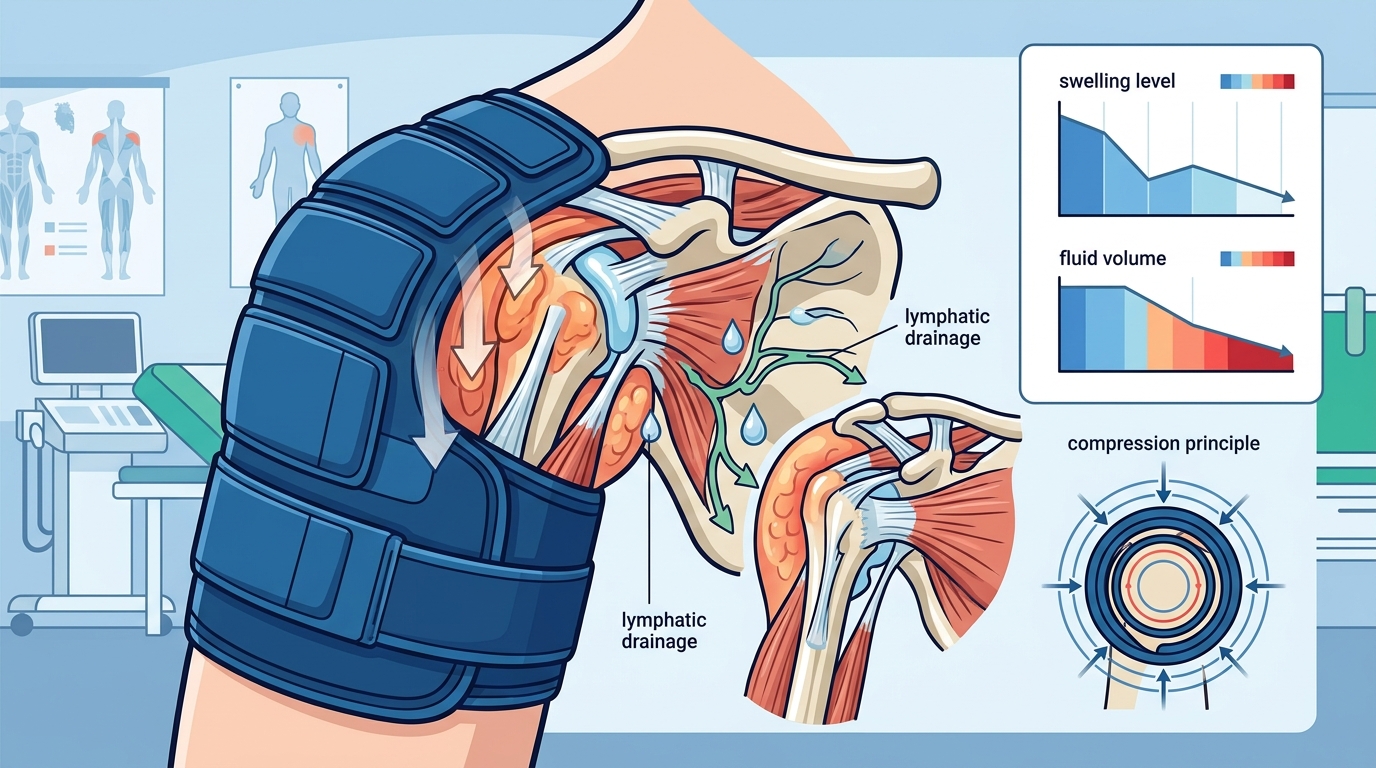 Shoulder Compression Wraps: Measurable Pain & Swelling Reduction