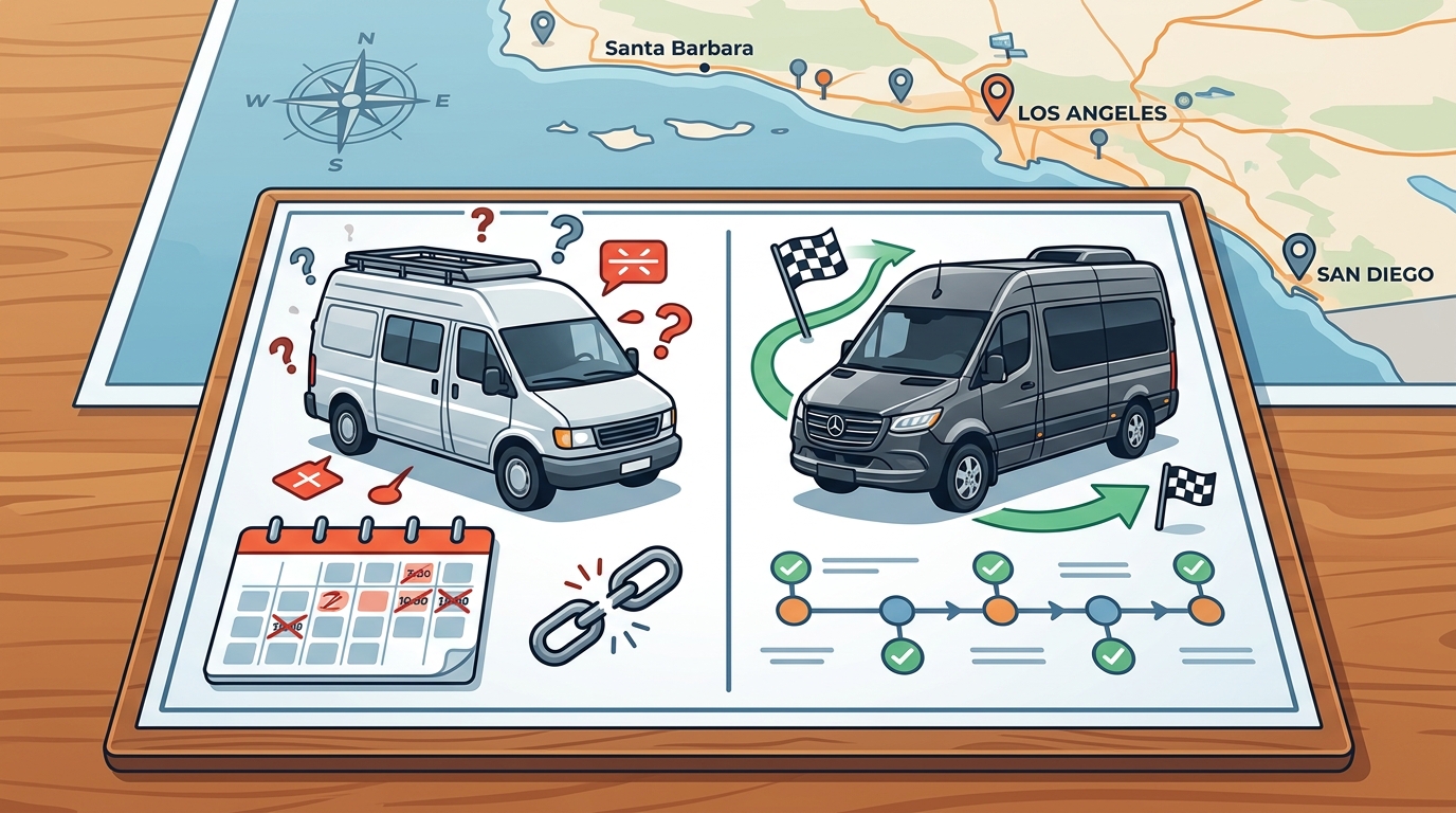 Common Mistakes When Booking Luxury Minibus City Tours in Los