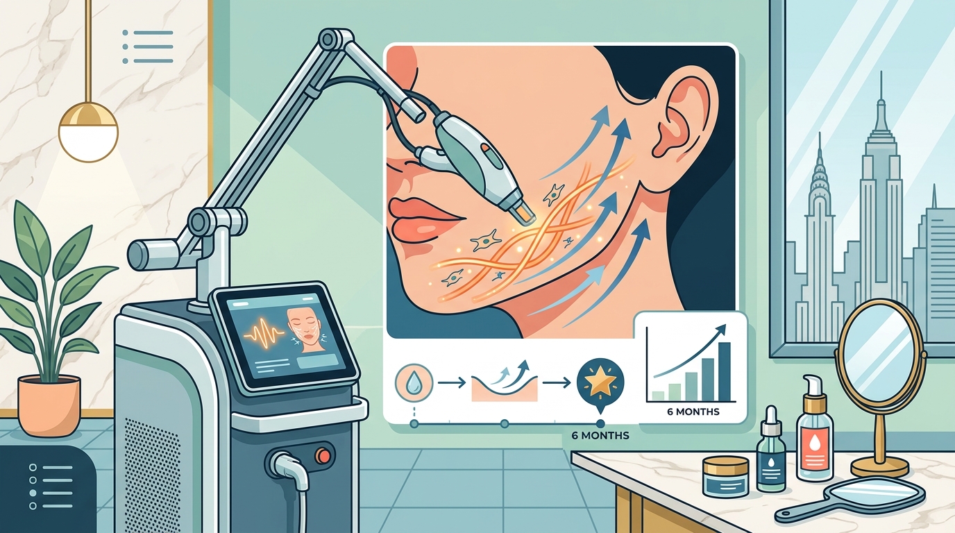 Realistic Results & Timeline: Non-Surgical Facial Tightening NYC