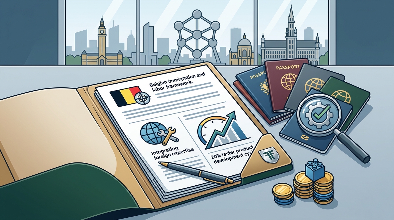 Legal Hiring of Foreign Workers for Belgian Startups