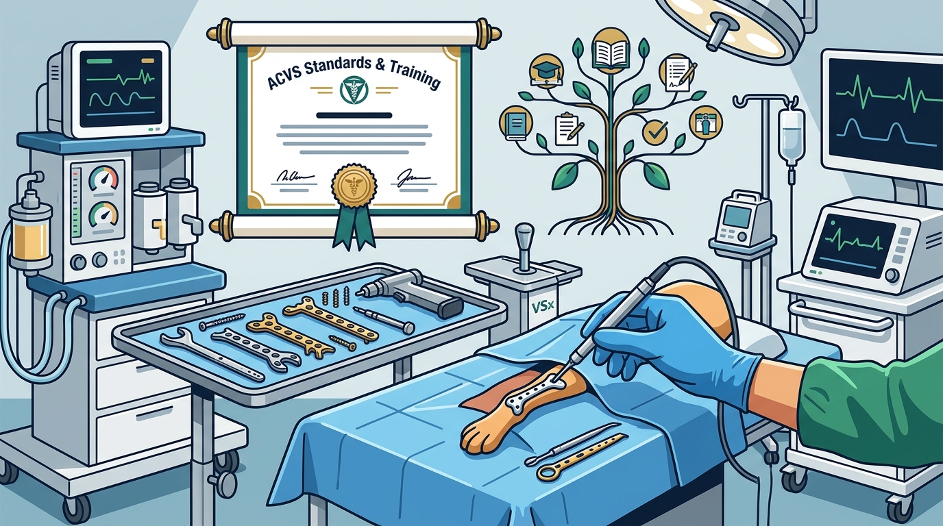 Veterinary Surgeon Credentials: ACVS Standards & Training