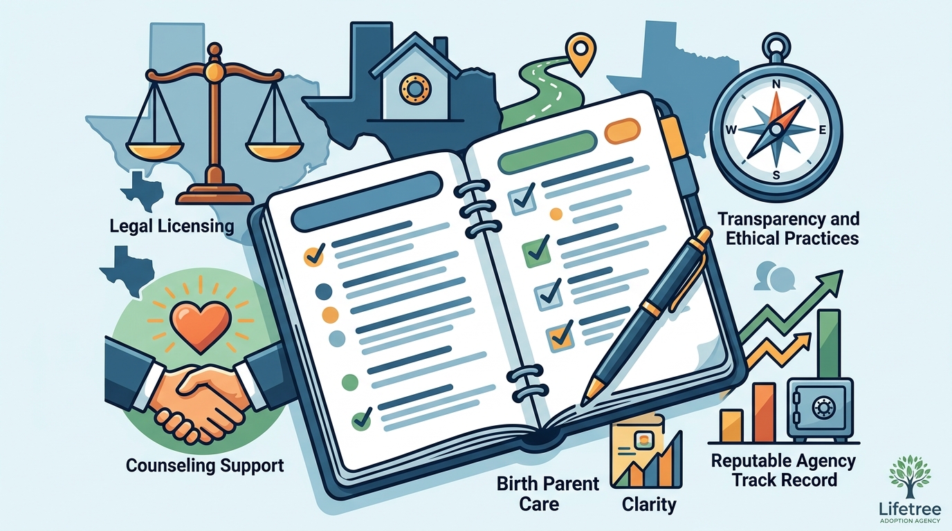 Criteria for Evaluating Adoption Agencies in Texas