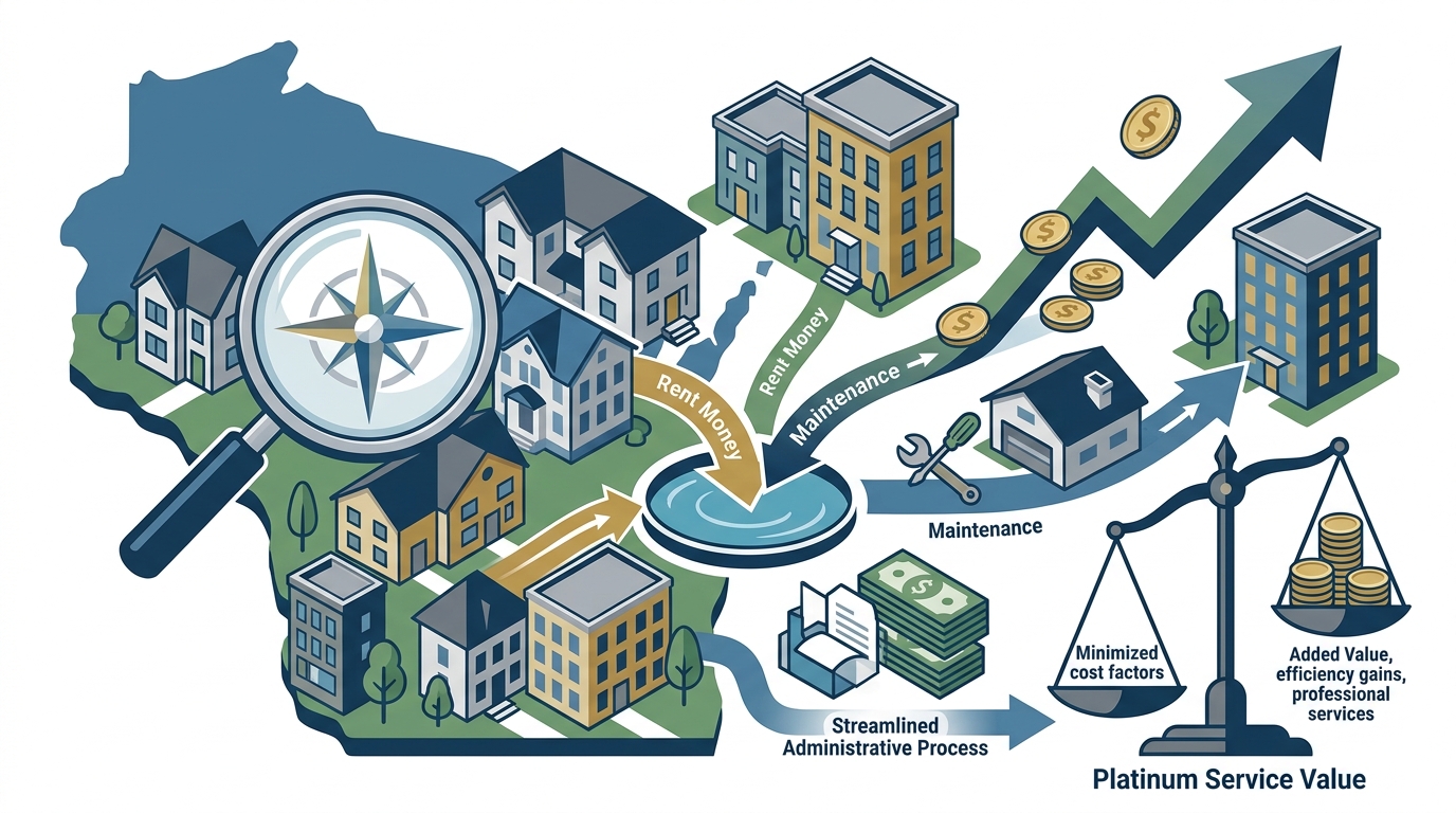Wisconsin Property Management Pricing: Platinum Service Value