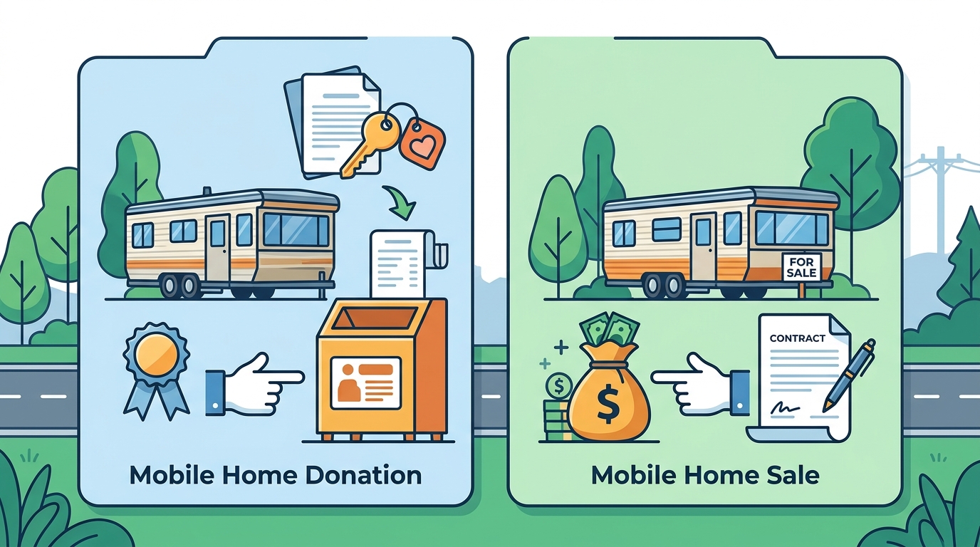 Comparing Mobile Home Donation vs. Sale: Which Is Better?