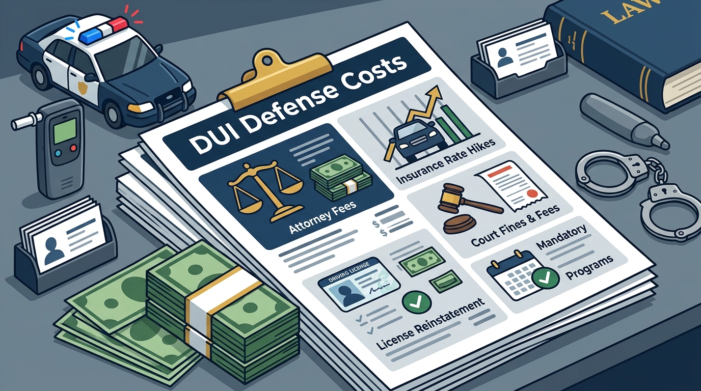 DUI Defense Costs and Attorney Fees at Adam Goodman Law