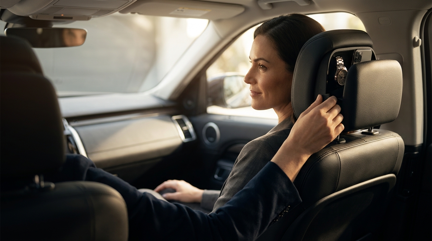 Headrest Safe vs. Console Lockers: Best In-Vehicle Security
