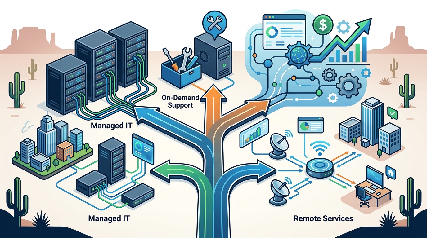 Selecting the Right IT Support Model for Your Chandler Business