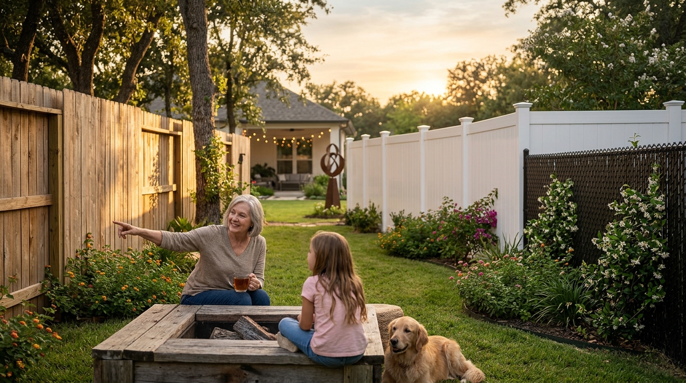 Privacy Fence Comparison: Wood, Vinyl, and Chain Link