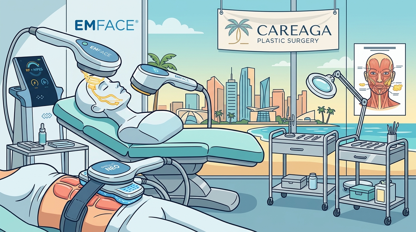 Choosing a Miami Provider for EMFACE and Emsculpt Neo