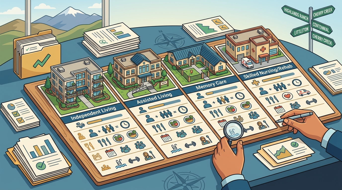 Comparing Senior Living Options in South Denver: A Family Guide