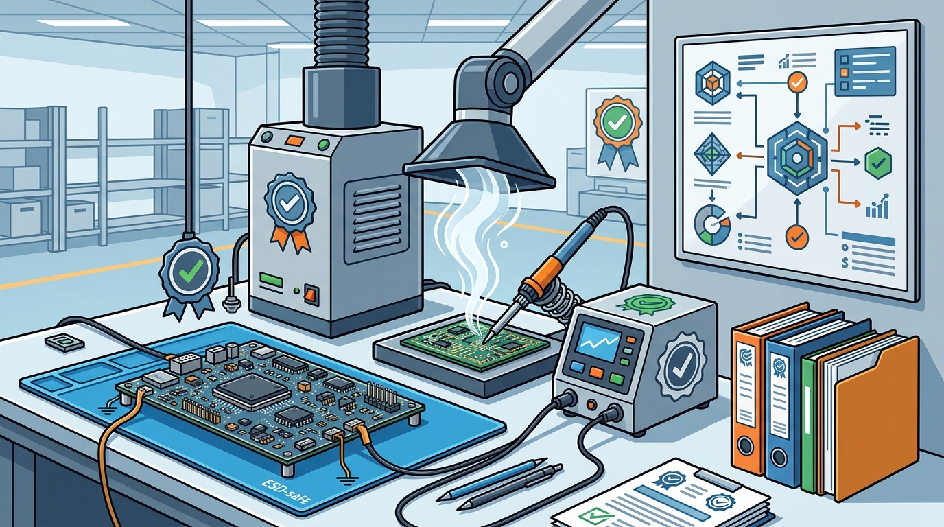 Soldering & Fume Extraction Standards: Certification Guide