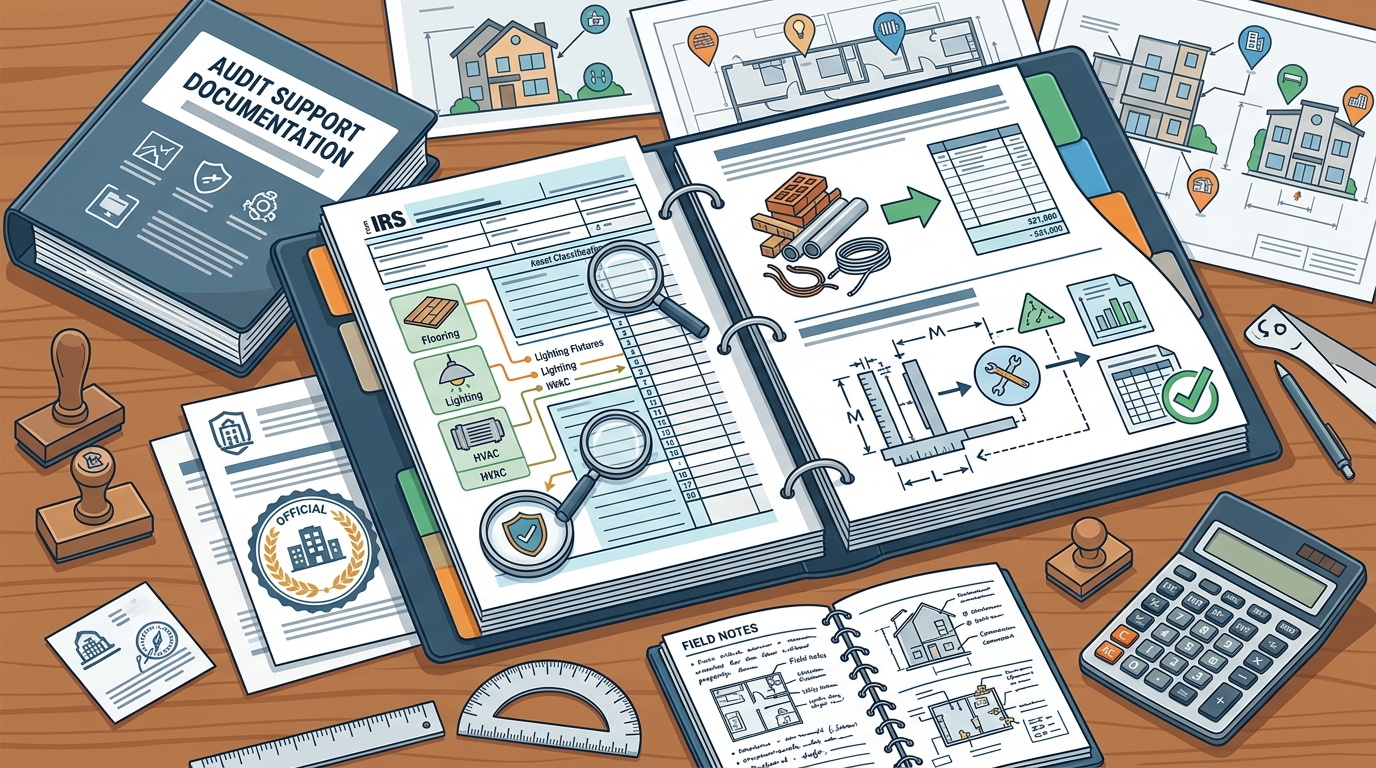 Essential Audit Support Features in Cost Segregation Studies
