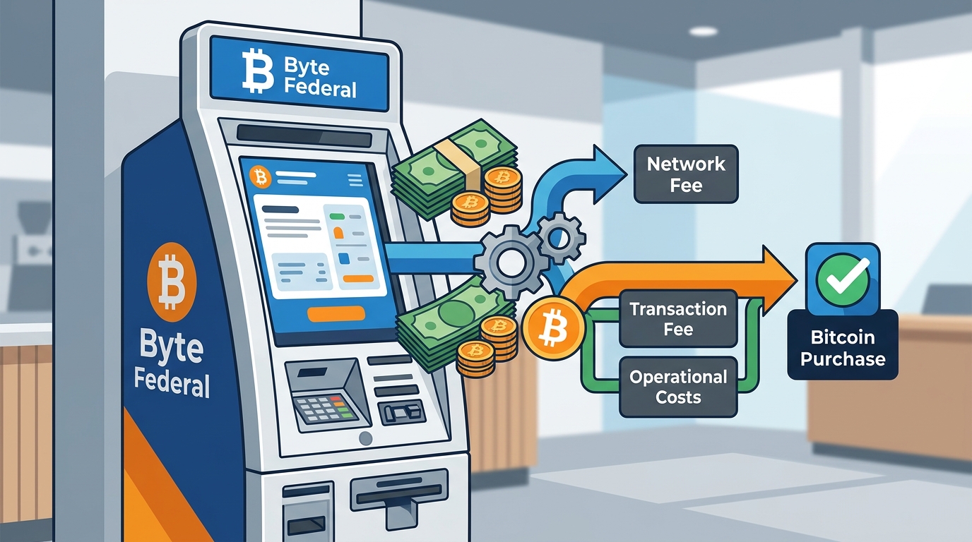 Bitcoin ATM Fees: Understanding Byte Federal's Pricing Structure