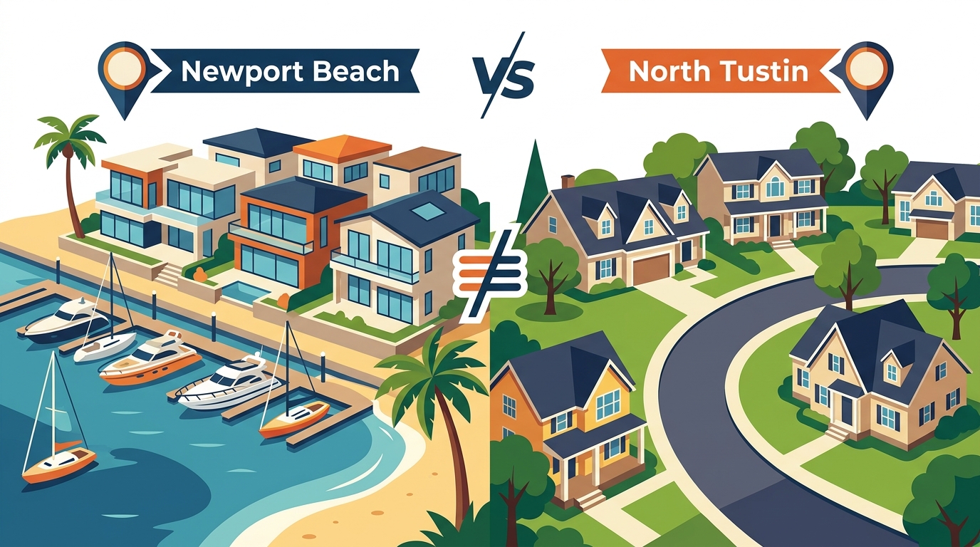 Newport Beach vs North Tustin: Which Orange County Market Wins?