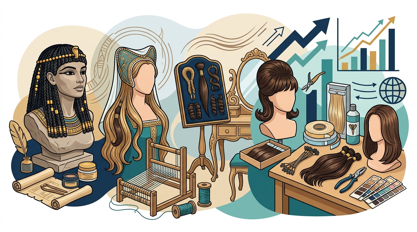 The Evolution of Hair Extensions: From Ancient Roots to Modern