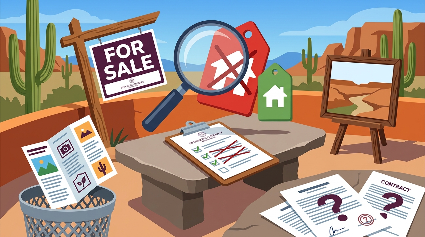 Common Mistakes Sellers Make When Listing Their Cave Creek Home