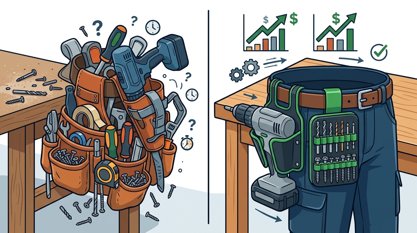 Comparing Universal Drill Caddy Features for Your Workflow