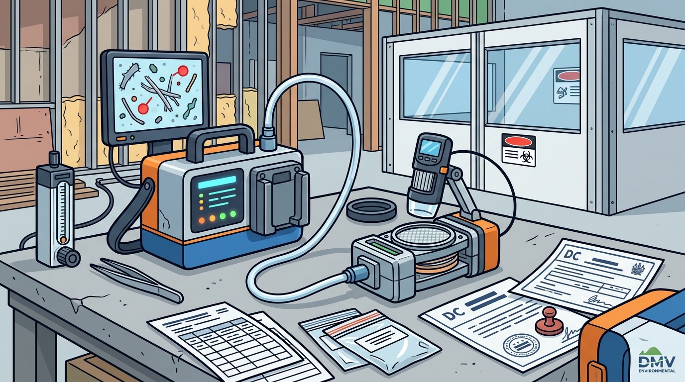 Common Asbestos Air Monitoring Mistakes in Washington DC