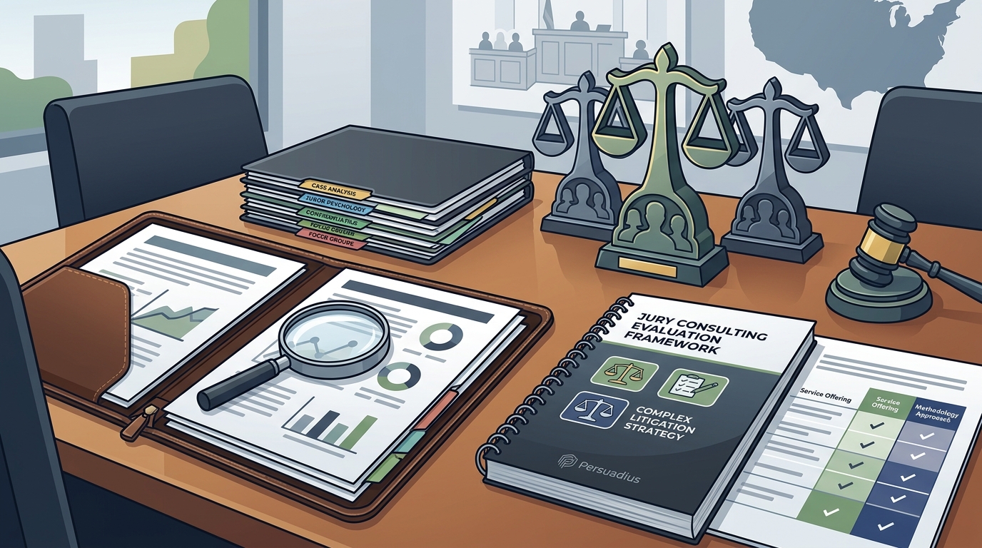 How to Select the Right Jury Consulting Firm for Complex Litigat