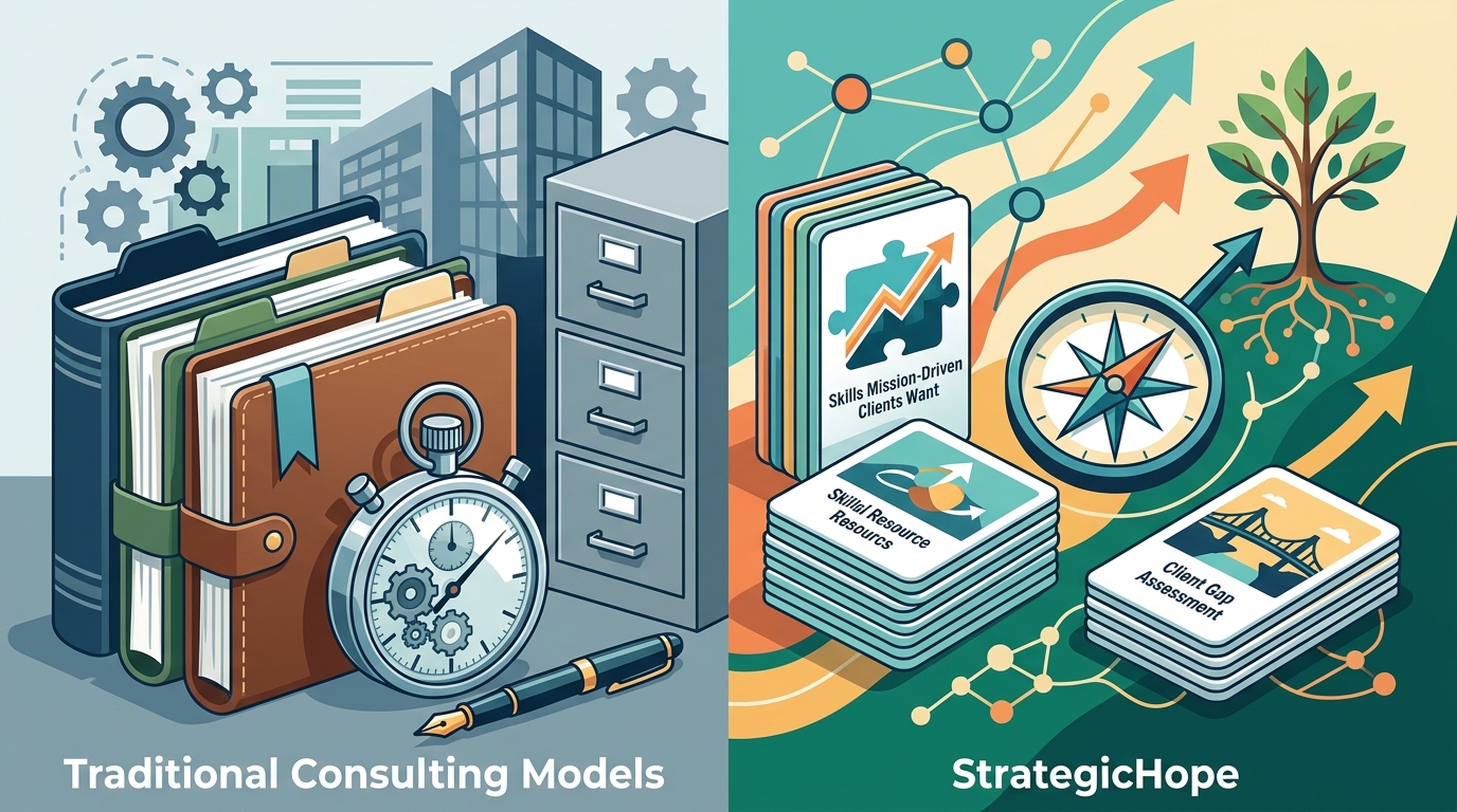 Social Impact Consulting: StrategicHope vs. Traditional Models