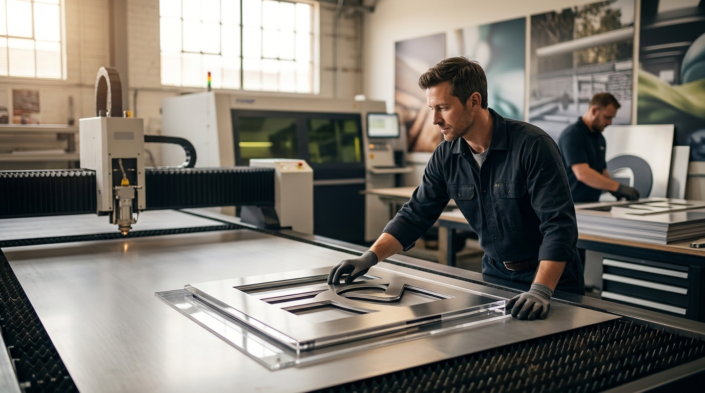 Comparing Laser Cutting Equipment Brands for Commercial Signage
