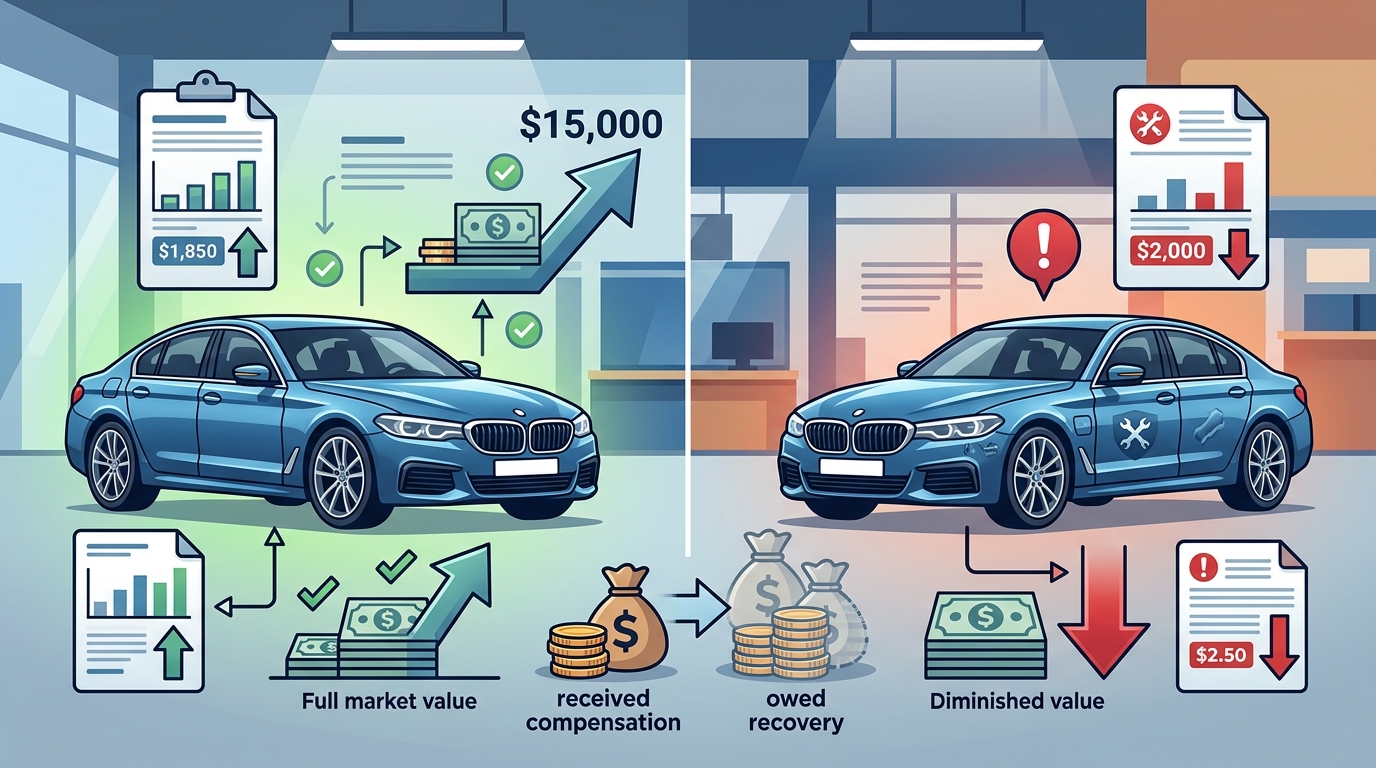 Real-World Diminished Value: Recovering Post-Accident Loss