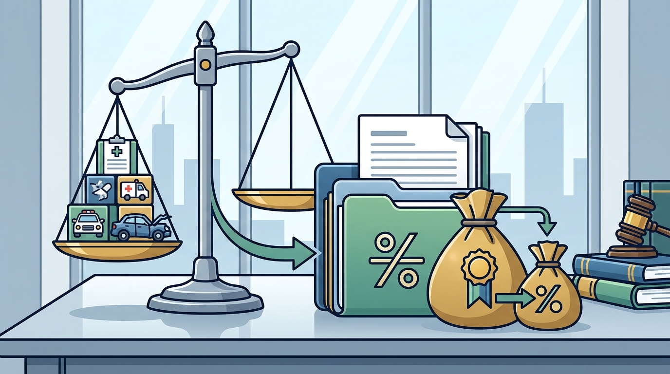 How Personal Injury Lawyers Structure Contingency Fees in South