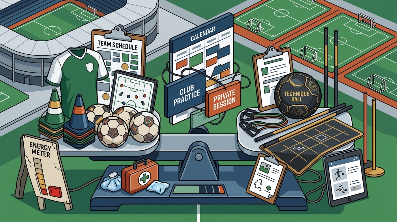 Common Mistakes When Combining Club Soccer and Private Training