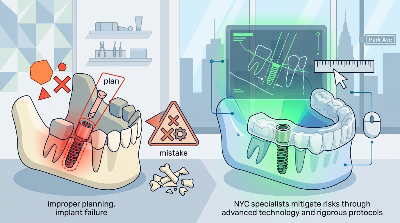 Common Mistakes in Computer-Guided Implant Placement and How NYC