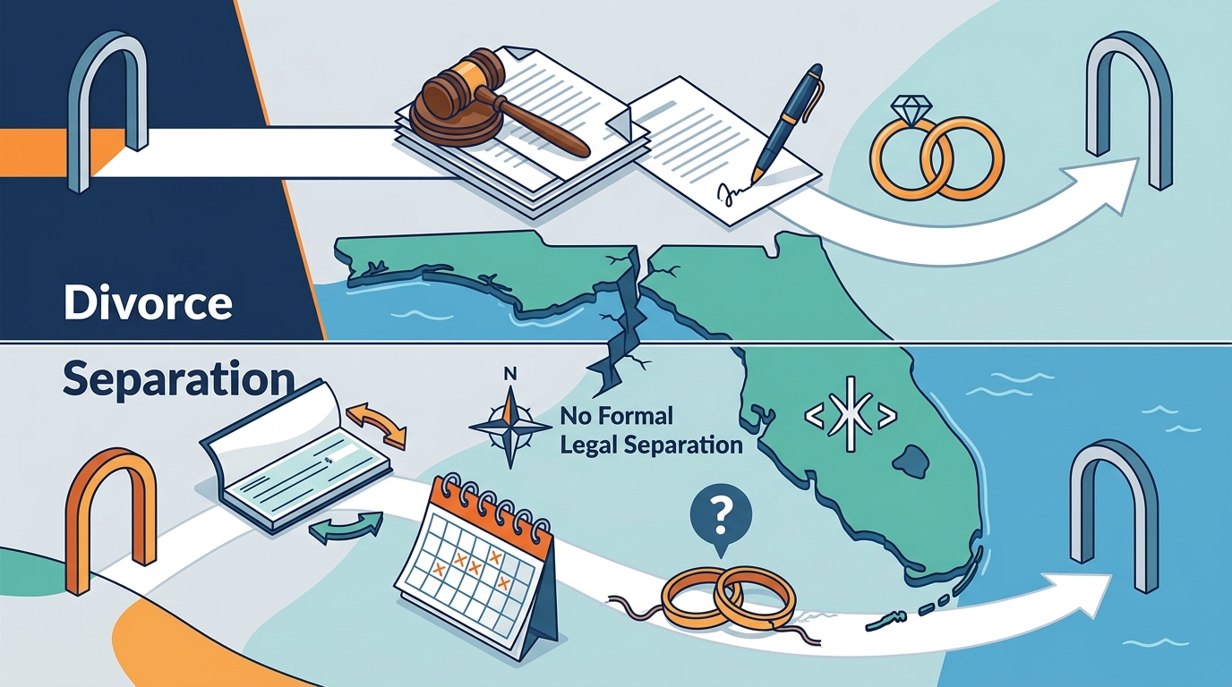Divorce vs. Legal Separation in Florida: Key Differences