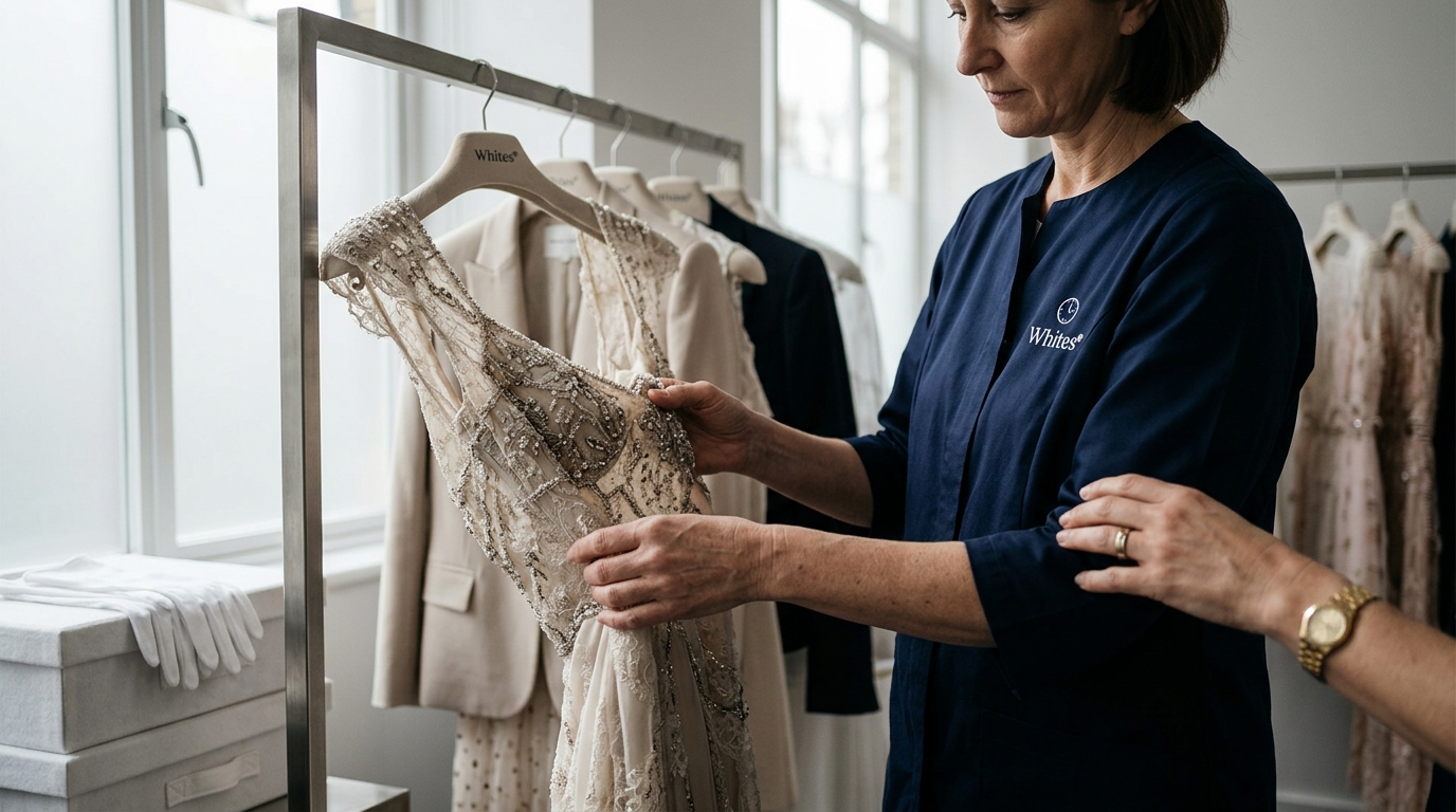 Whites® Couture: Premium Dry Cleaning for Designer Garments in D