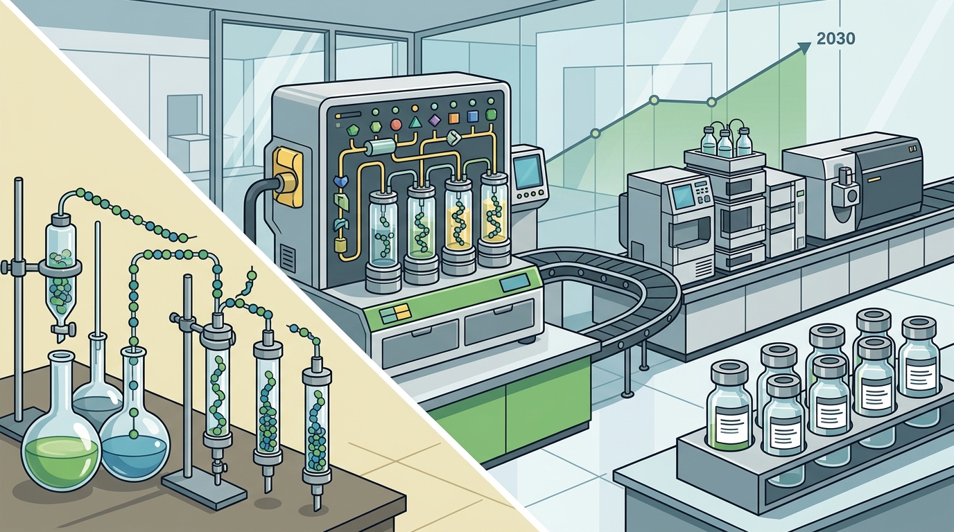 Evolution of Custom Peptide Synthesis and Reference Material