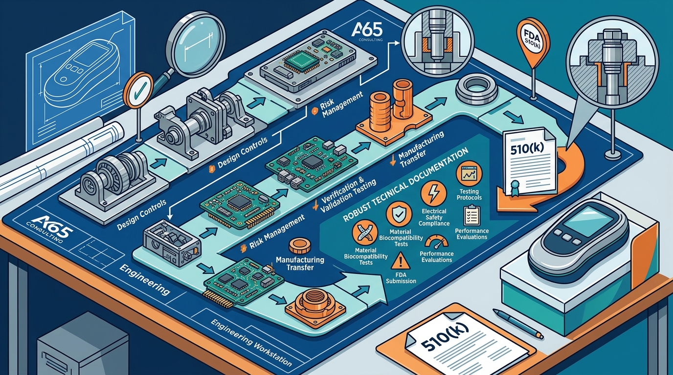 Medical Device Engineering: From Concept to FDA 510(k) Launch